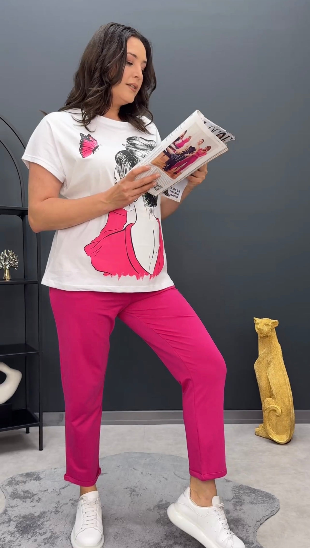 Choice Wear Girl’s Printed Co-Ord Set | Lightweight & Trendy 2-Piece