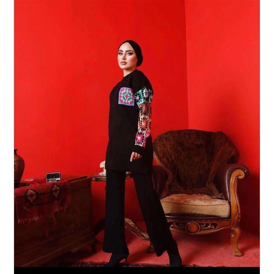 Choice Wear 2-Piece Printed Winter Outfit for Women