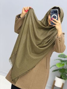 Cotton Woven Scarf by Negar – Cw-7918