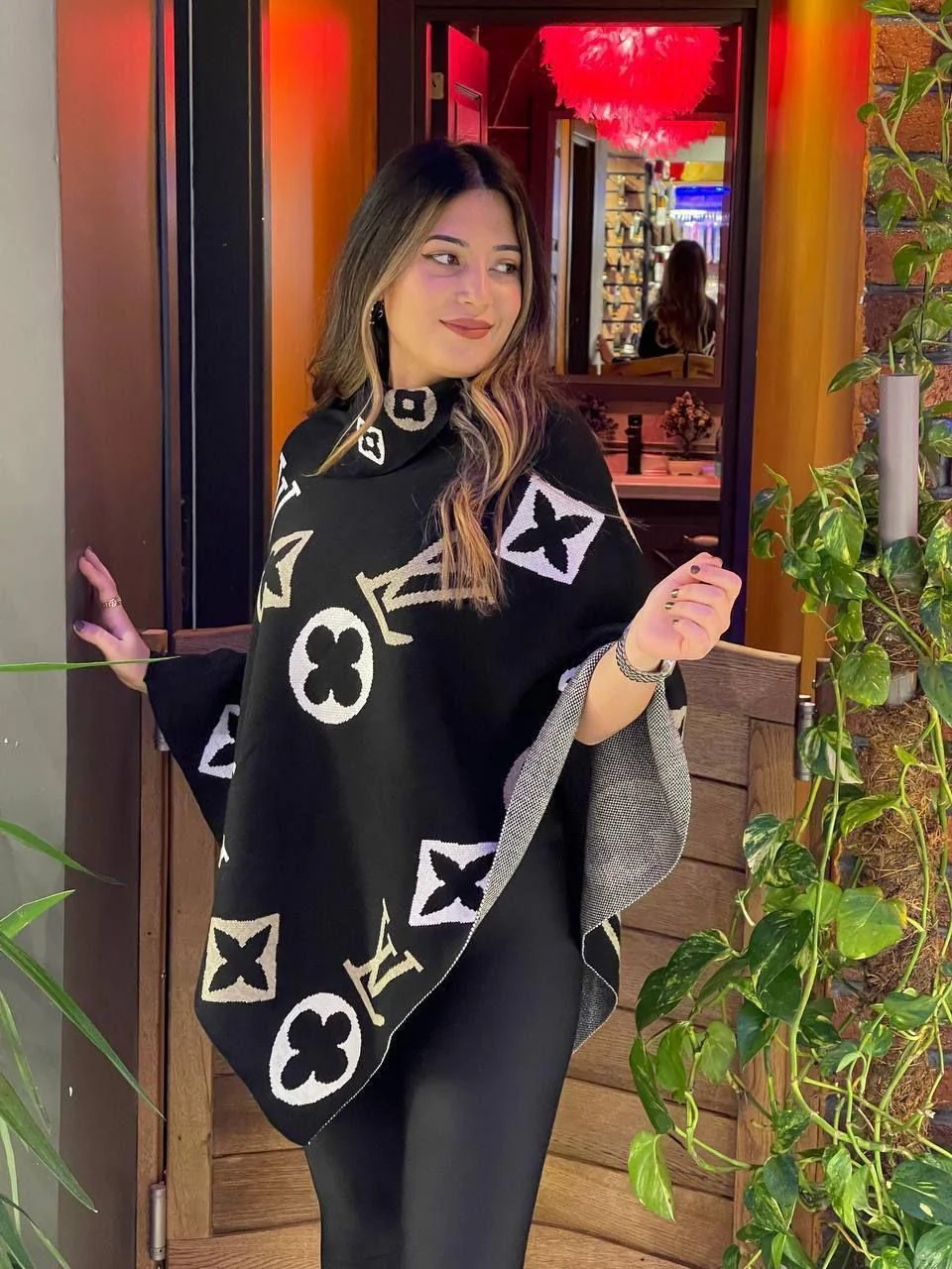 Choice Wear Women's Winter Poncho Free Fall Fleece Cozy Casual Wear